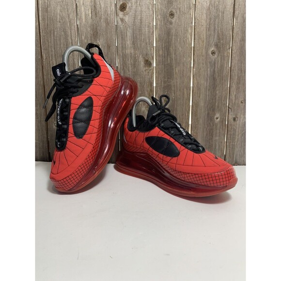 Nike MX-720-818 (GS) Trainers CD4392 600 Red/Black Youth Kids Shoe Size 5 Y - Picture 6 of 9